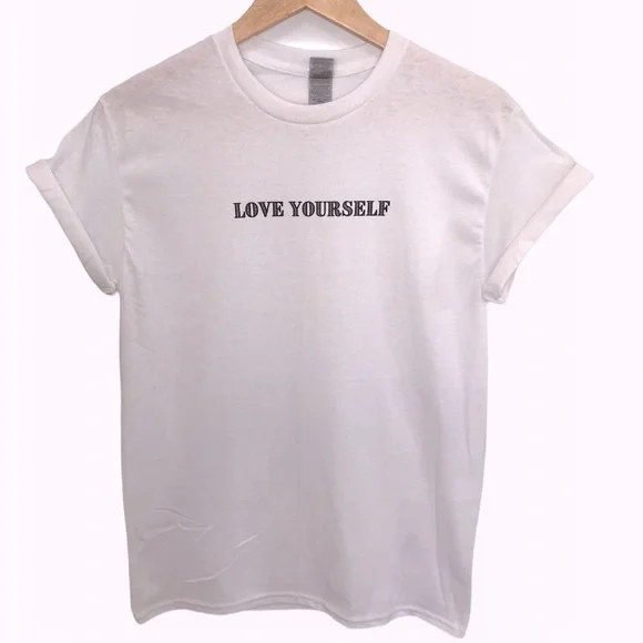 LOVE YOURSELF Unisex Adult 100% Cotton T-Shirts - Various - Picture 6 of 9